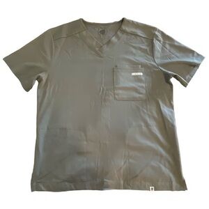 Men's Perilla Gray Medical Doctor Nurse Hospital Scrub Size XL EUC #1728